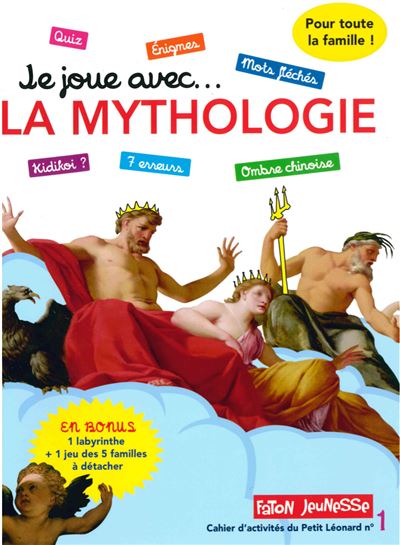 Je joue avec la mythologie - Collectif - Faton Jeunesse - br
