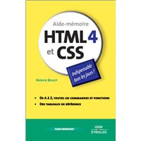 HTML4 et CSS