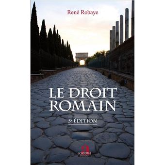 Le droit romain - 1