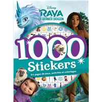 Raya Et Le Dernier Dragon -  : RAYA ET LE DERNIER DRAGON - 1000 Stickers - Disney