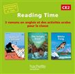 Reading Time CE2 - CD audio classe des 3 ouvrages