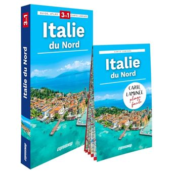 Italie du Nord (guide 3en1)