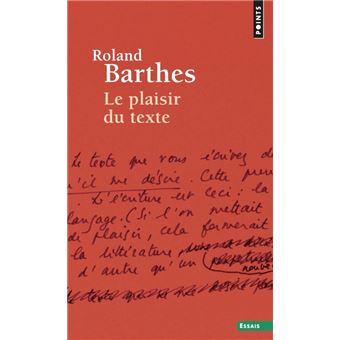 Le Plaisir du texte - 1