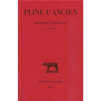 Histoire naturelle. Livre VII - 1