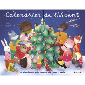 Calendrier de l'Avent - 24 histoires de Noël à accrocher dans le sapin - 1