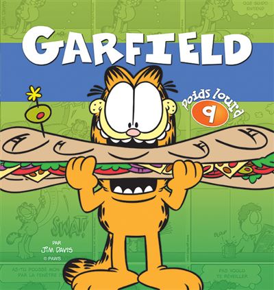 Garfield Poids lourd - Tome 9 - Jim Davis - Presses Aventure