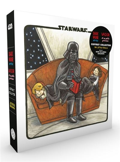 Star wars : famille vador : coffret vol 1 : dark vador et fils-vador et sa petite princesse