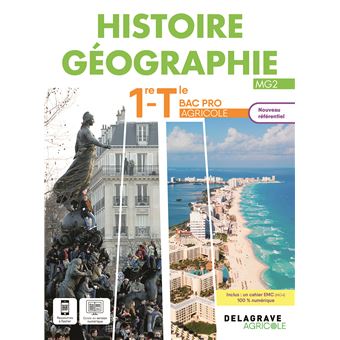 Histoire-Géographie 1re, Tle Bac Pro agricole (2023) - Pochette élève - 1