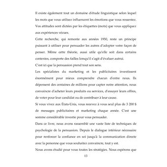 La Psychologie de la Persuasion