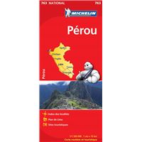 Carte Nationale Pérou / Peru