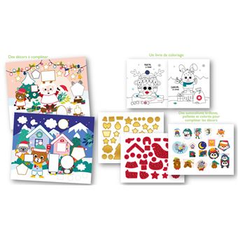 Mon P'tit Hemma - Mes décors avec stickers de Noël (Valisette)