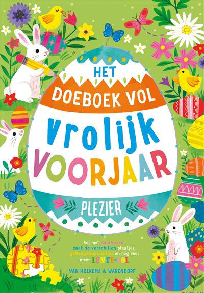 Het doeboek vol vrolijk voorjaarplezier