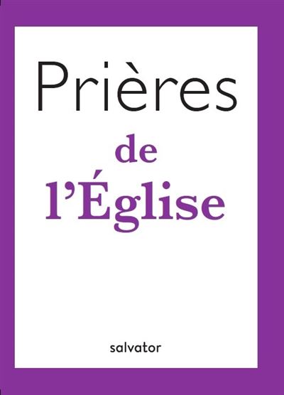 Prières de l'église