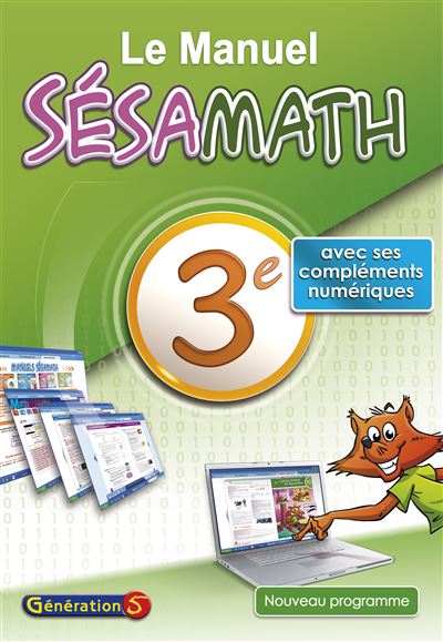 Manuel Sésamath 3ème (édition 2012) -  Sesamath - broché