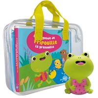 Mon premier livre de bain - la baignade de fripouille la grenouille (coll. mon premier livre de bain