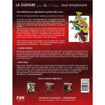 Méthode guitare pour enfant - La guitare pour les 6/9 ans tout