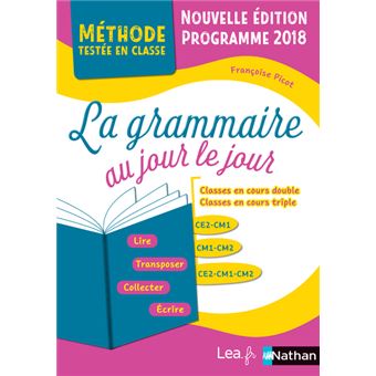 La grammaire au jour le jour