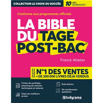 La bible du tage post bac - 1