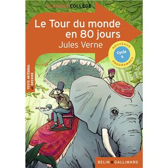 Le tour du monde en 80 jours - cartonné - Jules Verne, Thomas