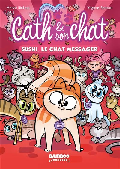 couverture de : Sushi, le chat messager