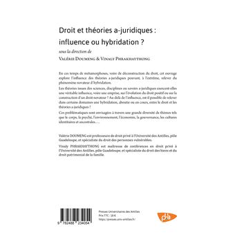 Droit et théories a-juridiques : influence ou hybridation ?