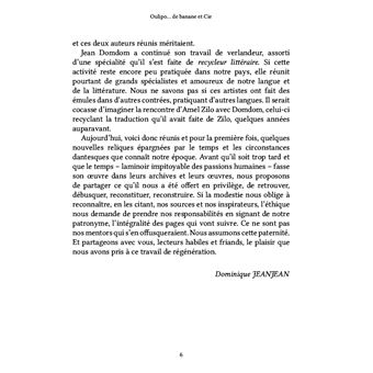 Oulipo... de banane et Cie