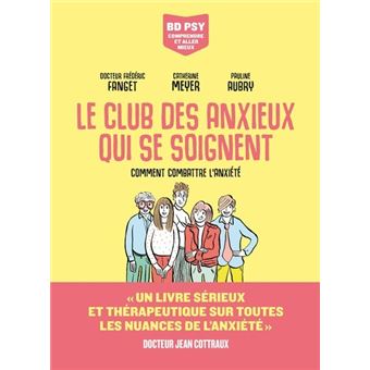 Couverture du livre Le Club des anxieux qui se soignent