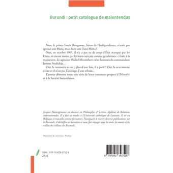 Burundi : petit catalogue de malentendus