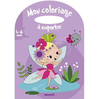 Mon coloriage à emporter (4-6 ans) (Fée et coccinelle) - 1