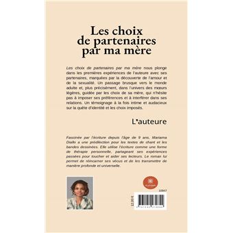 Les choix de partenaires par ma mère