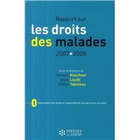 Rapport sur les droits des malades 2007 2008