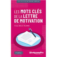 Les mots clés de la lettre de motivation