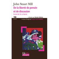 De la liberté de pensée et de discussion