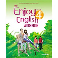 New Enjoy English - Anglais 4e - Workbook - version papier