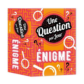 Une énigme par jour 2024 - 1