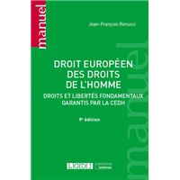 Droit européen des droits de l'homme