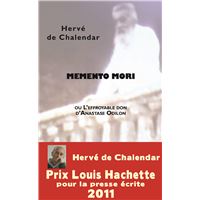 Memento mori ou l'effroyable don d'Anastase Odilon