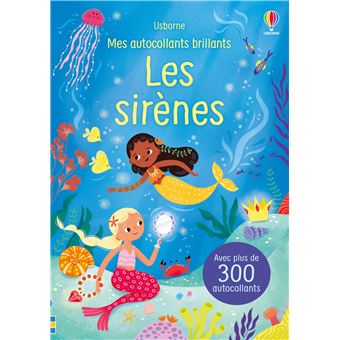 Ma valisette d'autocollants Licornes, sirènes et fées : avec de nombreux autocollants brillants ! Dès 3 ans