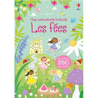 Ma valisette d'autocollants Licornes, sirènes et fées : avec de nombreux autocollants brillants ! Dès 3 ans