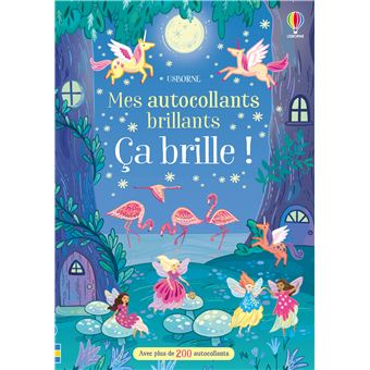 Ma valisette d'autocollants Licornes, sirènes et fées : avec de nombreux autocollants brillants ! Dès 3 ans