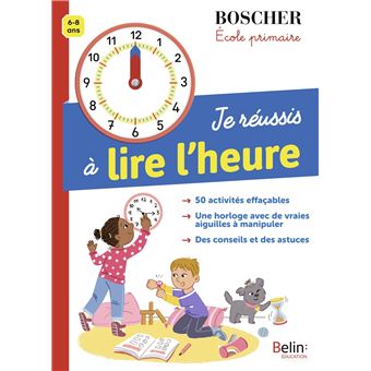 Je réussis à lire l'heure - 1