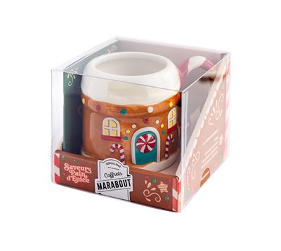Mug - Saveurs pain d'épices 1 livre de recettes + mug - Collectif - Marabout - Coffret - Jeux livres objets - Marabout