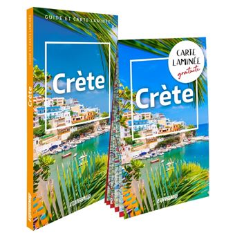 Crète (guide et carte laminée)