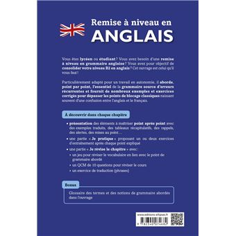 Remise à niveau en anglais. B2