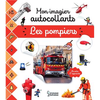 Mon imagier autocollants - Pompiers - 1
