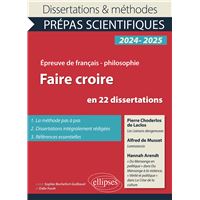 Faire croire en 22 dissertations