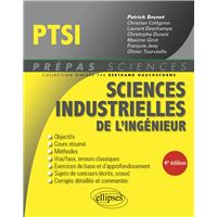 Sciences industrielles de l'ingénieur PTSI