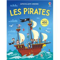 Les pirates - Autocollants Usborne - Dès 5 ans