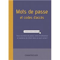 Mots de passe - Carnet de notes Tropical birds de Chantecler - Poche -  Livre - Decitre