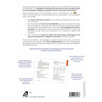 Sonothérapie – Les bonnes pratiques - 75 protocoles